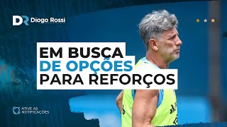 O VOLANTE AVALIADO PELA DIREÃ‡ÃƒO  PROMESSA DE REFORÃ‡OS SIGNIFICATIVOS NO GRÃŠMIO [upl. by Eimmat]