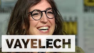 Mayim Bialik Big Bang Theory Talks about Parshat Vayelech  this weeks Torah portion [upl. by Babb]