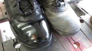 How to polish your boots in ten minutes [upl. by Yrollam]