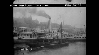 Lovely scenes of Vienna in 1930 Archive film 80229 [upl. by Nivrae643]