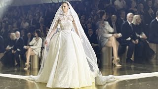 Pronovias Bridal Spring 2023  Barcelona Bridal Fashion Week [upl. by Wendell976]