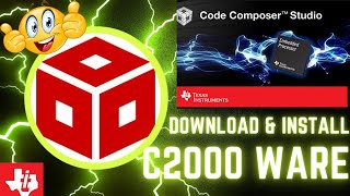 ✅How to Download amp Install C2000 WARE 💥 latest version Code Composer StudioCCS on Windows 10TI😲😇 [upl. by Schear]