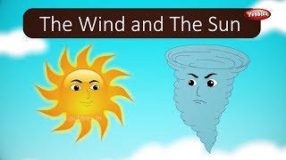 Sun and Wind Story in English  Moral Stories in English  Fairy Tales For Kids  Short Story Time [upl. by Prentice]