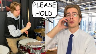 When Musicians Get Put on Hold [upl. by Ecirtac]