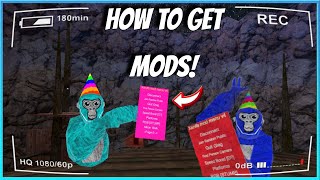 HOW TO GET MODS IN GORILLA TAG Working 2023 STEAM AND QUEST [upl. by Pandolfi]