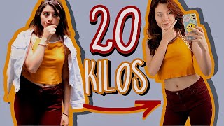 ¿CÓMO BAJE 20 KILOS EN 3 MESES [upl. by Etteuqal401]