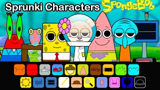 Incredibox Sprunki SpongeBob mod ANIMATED [upl. by Nikolaus]