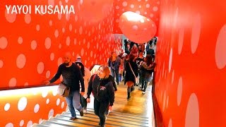 Yayoi Kusama Retrospective  Helsinki Art Museum [upl. by Ylrbmik]