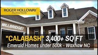 Luxury Ranch Home Plans vs High End Ranch Style Homes  Meet CALABASH [upl. by Eillor94]