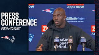 Devin McCourty Postgame Press Conference  Jets vs Patriots Week 11 [upl. by Yenaiv]