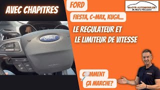 Ford Fiesta Focus CMax Kuga Régulateur et limiteur de vitesse [upl. by Fitzpatrick376]