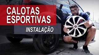 COMO INSTALAR CALOTAS ESPORTIVAS [upl. by Ailadgim389]