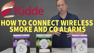 How To Connect Wireless SmokeCO Alarms  Kidde Wireless [upl. by Isadora]