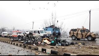 40 CRPF soldiers martyred in JaisheMohammed suicide bombing in JampKs Awantipora [upl. by Fugate656]