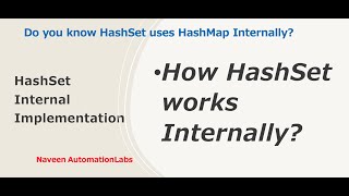 24  How HashSet works Internally Do you know HashSet uses HashMap Internally Java Collection [upl. by Elocyn]