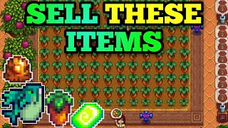 The 6 Most Expensive Items That You Can Sell In Stardew Valley 15 [upl. by Alak]