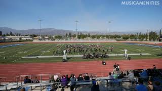 Mark Keppel HS Aztec Band amp Color Guard  2024 Baldwin Park FT [upl. by Skcirdnek]