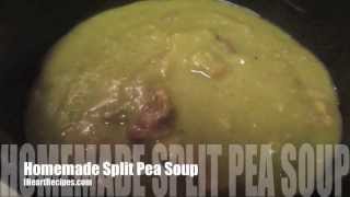 Homemade Split Pea Soup in the Crockpot  I Heart Recipes [upl. by Anahsor20]