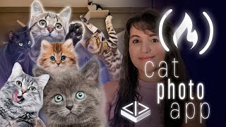 freeCodeCamp CAT PHOTO APP  PROJECT SOLUTION [upl. by Ellertnom]