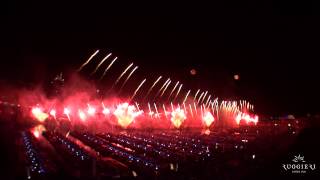 Marseille Spectacle Pyrotechnique 14 Juillet 2014  Ruggieri [upl. by Aremahs]