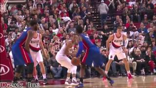 Reggie Jackson cooks Damian Lillard 201516 NBA season [upl. by Holbrooke]