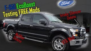 TFS  Ford F150 Ecoboost Testing FREE Mods [upl. by Ylil269]