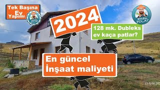 2024 fiyatları ile dubleks ev maliyeti [upl. by Ravaj]