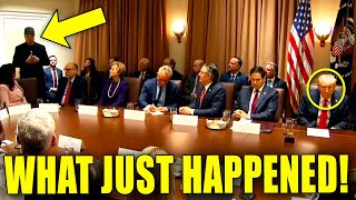 BREAKING Trumps FIRST CABINET Meeting SUDDENLY DISASTROUS [upl. by Coney]