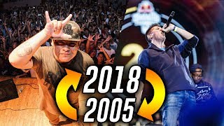 RIMAS QUE PARARON CADA AÑO  2018  2005 ESPECIAL 400K Batallas de Gallos Rap [upl. by Aseeram]