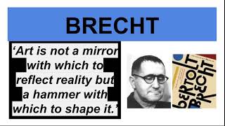 Brecht GCSE Drama Brechtian Techniques and Conventions Exploring Theatre Practitioners [upl. by Taran]