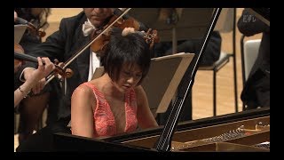 Yuja Wang plays Chopin Piano Concerto No 2 in Tokyo [upl. by Enirok]