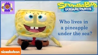 2000 Nickelodeon Talking Spongebob Squarepants Plush toy By Mattel [upl. by Avrit938]