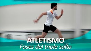 ATLETISMO 21  Fases de salto triple [upl. by February]