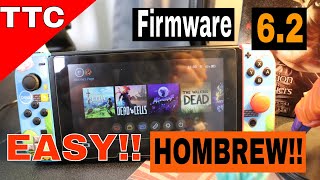 NINTENDO SWITCH 6 2 EASY HOMEBREW  Custom firmware tutorial  2018 [upl. by Rosita]