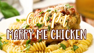 How to make Crock Pot Marry Me Chicken [upl. by Asquith]