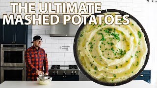 Creamy Roasted Garlic Yukon Gold Mashed Potatoes Recipe [upl. by Previdi]