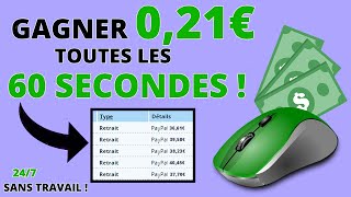 Gagner 021€ toutes les 60 Secondes Nouvelle Méthode   Gagner Argent Paypal Pour les Débutants [upl. by Midge44]