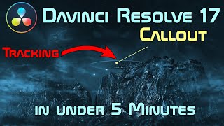 Davinci Resolve 17 Callout Tracking in Under 5 Minutes [upl. by Betta538]