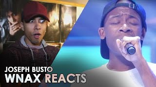 JOSEPH BUSTO  SALDAGA  SOULFUL DUO  REACTION VIDEO  wnax [upl. by Brinna]