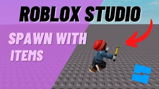 Roblox Studio How to Give Players Items when they Spawn Give Gear Weapons or Other Objects [upl. by Charlie901]