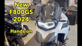 New F800GS Pro 2024 Hands on [upl. by Justine]