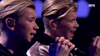 Marcus amp Martinus  Make You Believe In Love LIVE on Lindmo NRK [upl. by Camilo]