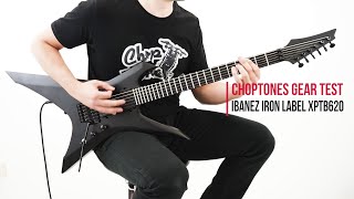 Ibanez Iron Label Xiphos XPTB620BKF  Demo amp Playthrough [upl. by Catha662]