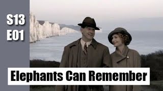 Agatha Christies Poirot S13E01  Elephants Can Remember  full episode [upl. by Hanako]