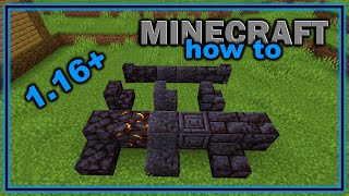 How to Craft Blackstone Blocks Slabs Stairs and Walls 116  Easy Minecraft Tutorial [upl. by Arimat40]