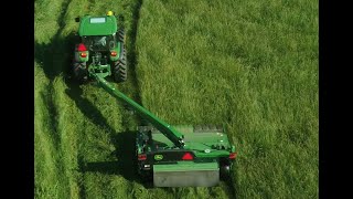 How To Set Up And Operate A Mower Conditioner The Basics  John Deere Tips Notebook [upl. by Cogn]