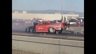 Drag Strip Crash  Drag Racing Gone Wrong 5 [upl. by Oirobil]