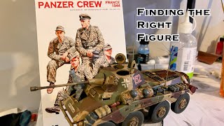 The New Miniart France 1944 tank crew builds up good and fits well in the RFM Puma [upl. by Samanthia467]