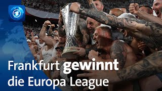 Eintracht Frankfurt Erster internationaler Titel seit 42 jahren [upl. by Anerak]