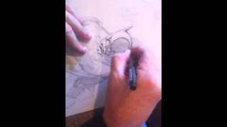 Liefeld drawing Batman [upl. by Manny]